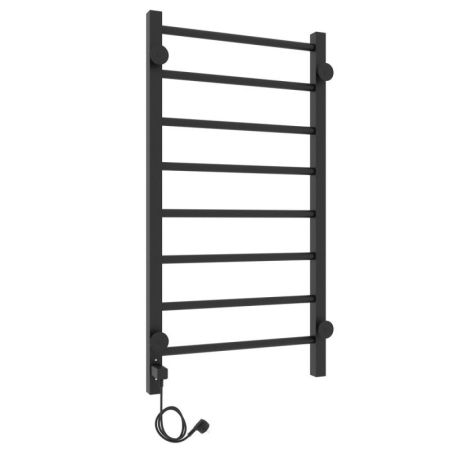 Полотенцесушитель электро "Феличия ЧКЧ8 400х800", черный муар, правый