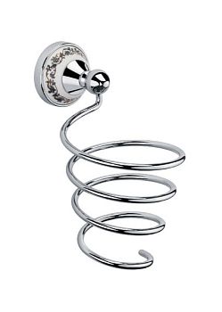 Держатель для фена Fixsen Bogema FX-78519 Хром Белый