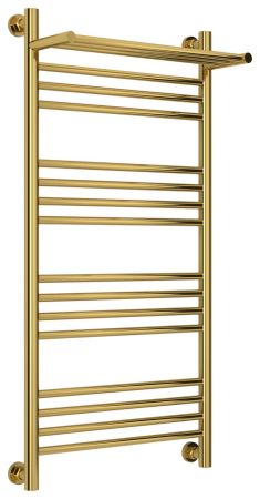Полотенцесушитель водяной "БОГЕМА 1П +" 1000х500 (Золото)