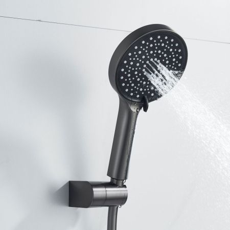 Смеситель для душа Shevanik S4716T, оружейная сталь