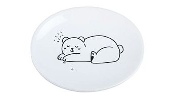 Мыльница Fixsen Teddy FX-600-4 Белая Черная