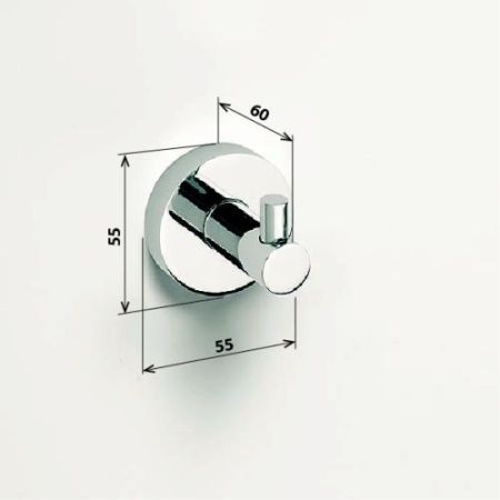 Крючок OMEGA 55х55х50мм, артикул 104106022