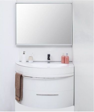 Зеркало De Aqua Алюминиум 10075 LED (с подсветкой по периметру), артикул AF501100S