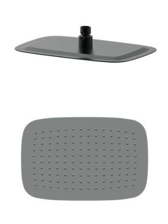 Верхний душ WONZON & WOGHAND, Темный графит (WW-88DP03-BGM), артикул WW-88DP03-BGM