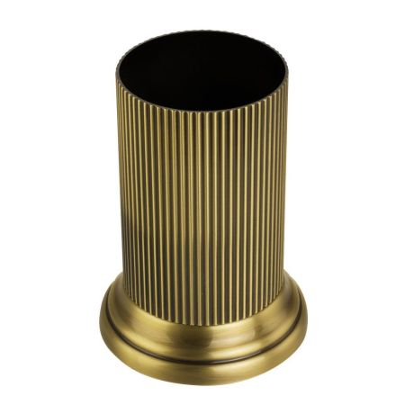 FORTUNA Держатель настольный высокий для керамики стакана, дозатора жидкого мыла, бронза, артикул 27789