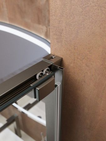 LUX-A-FS-1-90-C-CR Душевой уголок, артикул LUX-A-FS-1-90-C-CR