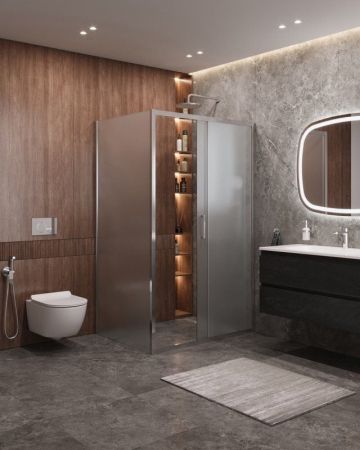 MOLVENO-AH-11-150/90-C-BORO-IV Душевой уголок, артикул MOLVENO-AH-11-150/90-C-BORO-IV