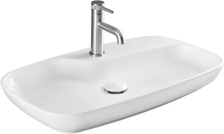 Раковина накладная Allen Brau Liberty 4.32011.20 белый, артикул 4.32011.20