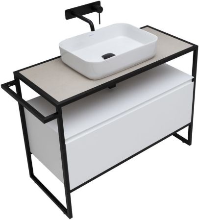 Тумба под раковину Allen Brau Priority 100 1.31003.WM белый матовый, артикул 1.31003.WM