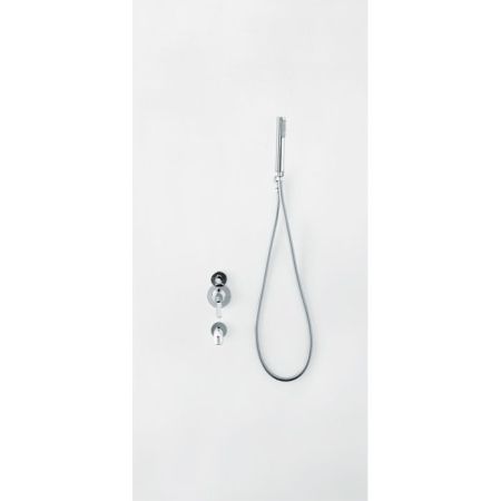 Agape Al dente Ручной душ, без гибкого шланга, цвет: хром, артикул MET0169RS