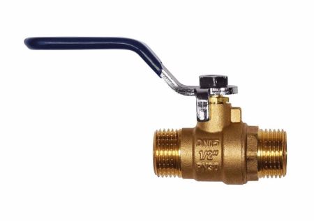 Кран шаровой RM-L НР-НР 1/2 муфтовый ручка Ду15 Ру30 (11Б27п1), артикул RML-12MMF