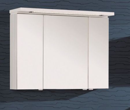 Puris Swing, зеркальный шкаф 900 мм, цвет белый глянец, артикул SET43902(161)