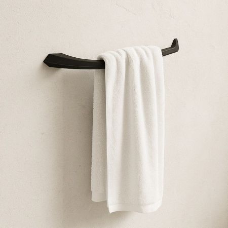 Полотенцедержатель Knotlor TH103BL, черный, артикул TH103BL