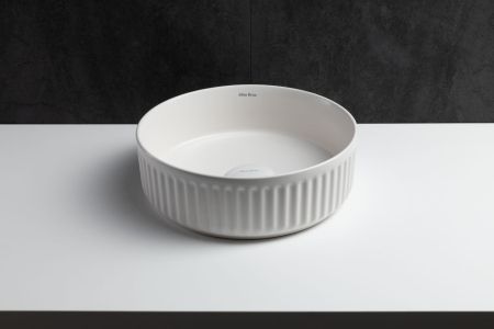 Раковина накладная Allen Brau Fantasy Line 36 4.11032.21 белый матовый, артикул 4.11032.21