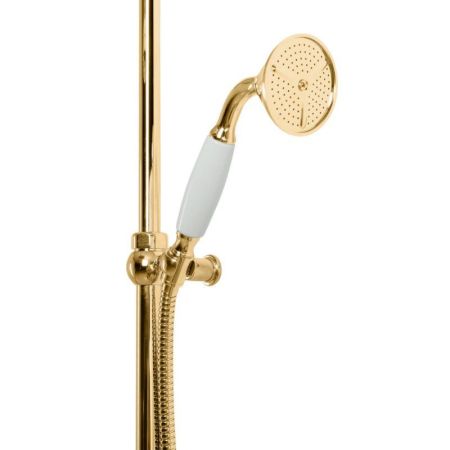 Душевая стойка со смесителем, верхним и ручным душем CEZARES GOLF-CD, артикул GOLF-CD-02-Bi