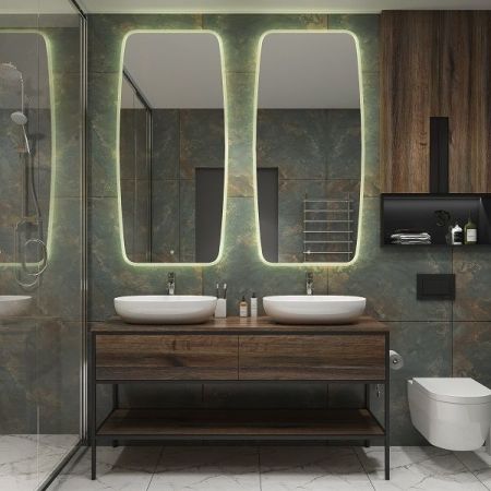 Зеркало с подсветкой ART&MAX Forli AM-For-700-1500-DS-F, артикул AM-For-700-1500-DS-F