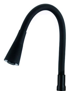 Гибкий излив для кухонного смесителя Savol S-MCG-H, черный