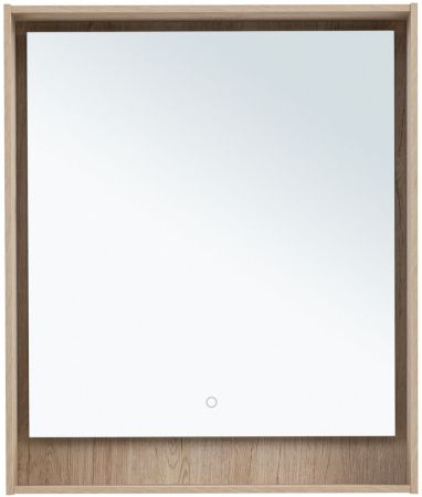 Зеркало Aquanet Милан 70 дуб светлый