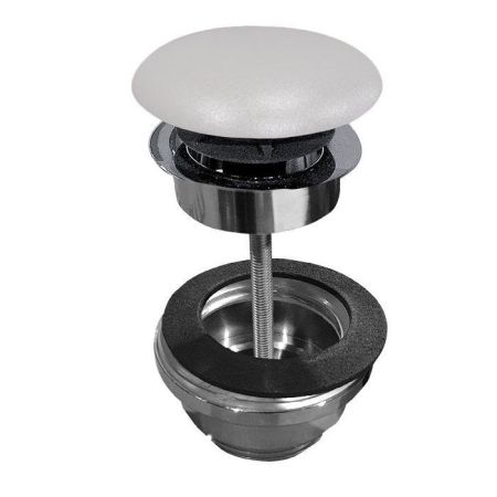 Kerasan  Донный клапан  клик-клак, покрытие керамика, цвет: gridgio matte, артикул 923359