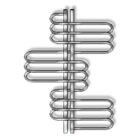 Электрический полотенцесушитель Grota Rio 70x98 Хром, артикул 