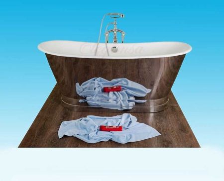 Чугунная ванна Elegansa Sabine 170x70 Белая