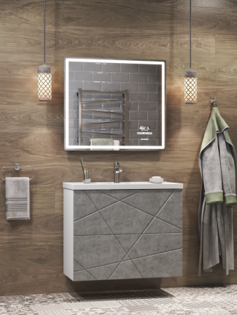 Зеркало VIGO Geometry Media z.GEO.80.Media, 80 см, артикул z.GEO.80.Media