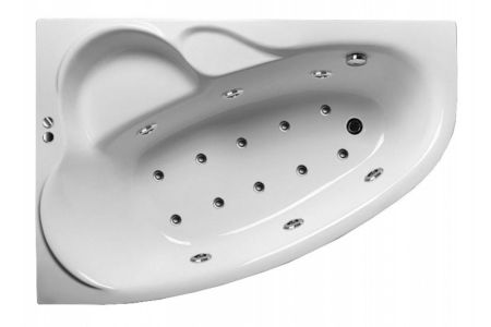 Ванна акриловая левосторонняя Relisan ARIADNA Гл000000533, 150x100, артикул Гл000000533