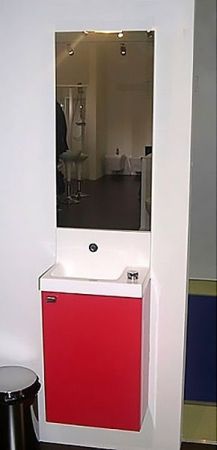 EB286-N22 тумба POP LAMINAR правая /40х24х59,1/ (красн) ССП, шт, артикул EB286-N22