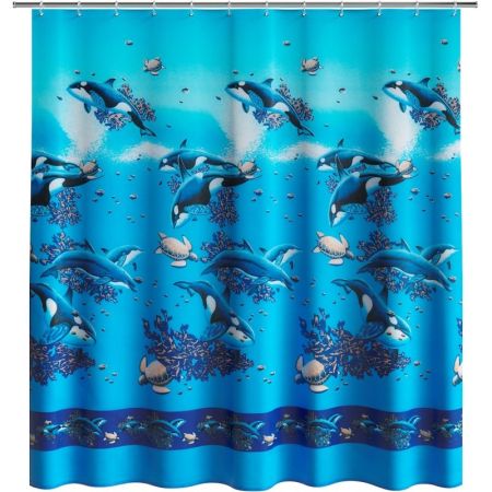 Шторка для ванной "Косатки" FORA (Фора), артикул PH60