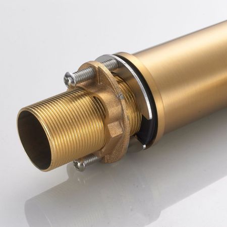 Смеситель для раковины Shevanik S4101G, золотой сатин