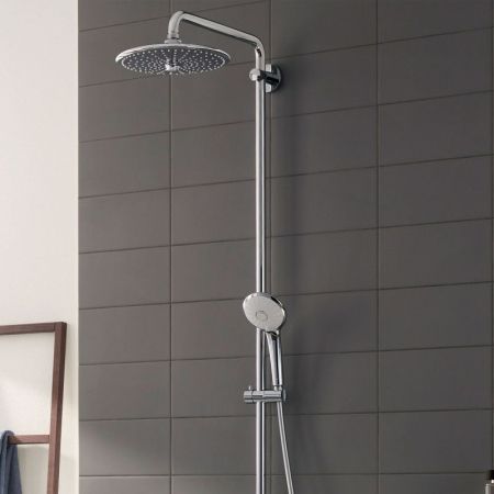 Душевая система GROHE EUPHORIA SMARTCONTROL 26510000 (хром, металл/пластик, 175-см, круглая), шт, артикул 26510000