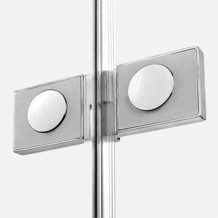 Душевое ограждение NEW TRENDY AVEXA 100x80x200 EXK-1482 (хром), артикул EXK-1482