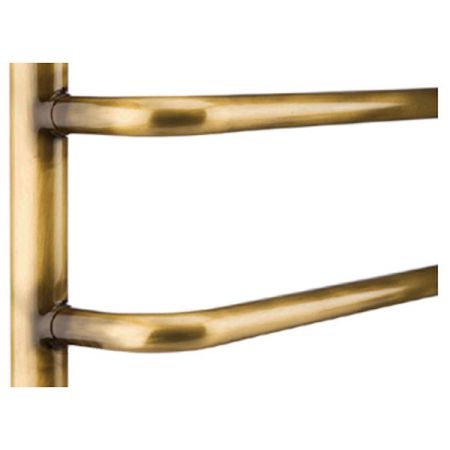 Электрический полотенцесушитель Domoterm Стефано П6 400*600 АБР E L Античная бронза, артикул СтефаноП6400*600АБРEL