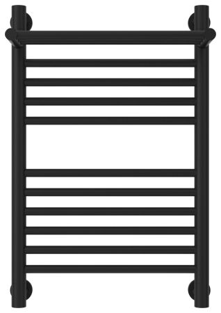 Полотенцесушитель водяной "БОГЕМА 1П +" 600х400 (Матовый Чёрный), артикул 31-0223-6040