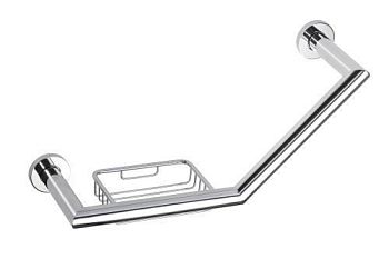 Ручка OMEGA изогнутая с мыльницей левый /правый 440*220*130мм