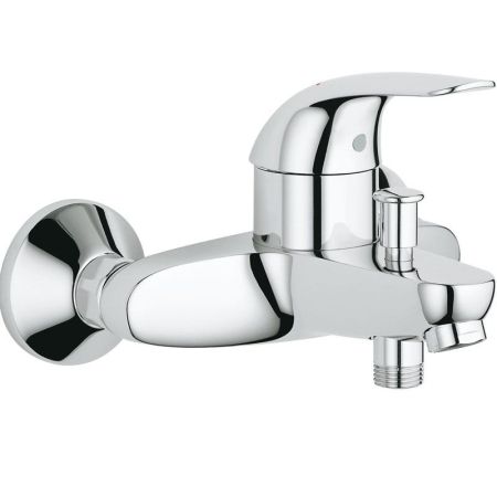 Набор смесителей GROHE Eueroeco с душевым гарнитуром, хром (124428)