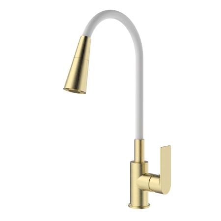 Смеситель для кухни Splenka S05.43.03, золотой сатин, артикул S05.43.03