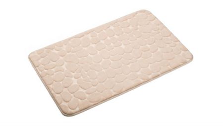 Коврик для ванной Grampus, GR-3204A, бежевый, 50х80 см, артикул GR-3204A