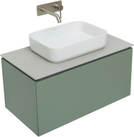 Тумба под раковину Allen Brau Infinity 85 1.21002.CGM олива матовый, артикул 1.21002.CGM