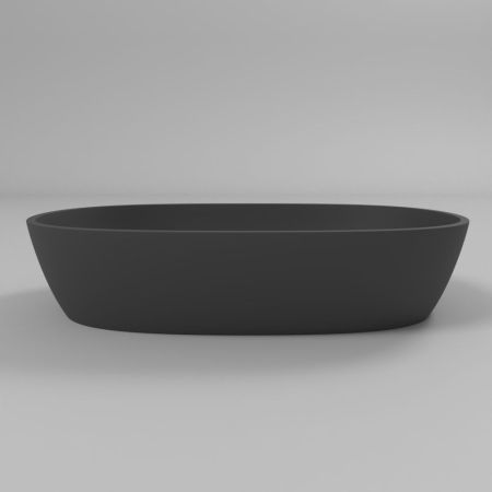 Умывальник WHITECROSS Opal 56x38 (черный мат) иск. камень