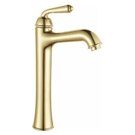Смеситель для раковины высокий Rose R02E R0211E, золото