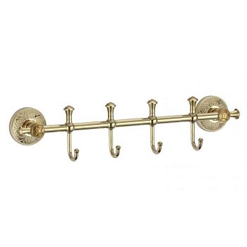 Планка с крючками Savol S-005874B, золото