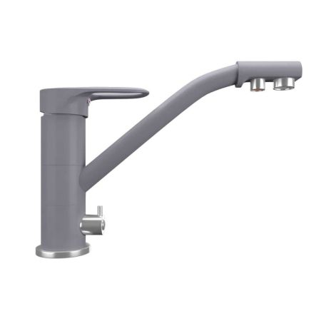 Смеситель для кухни Ulgran UQ-010-05, бетон, артикул UQ-010-05