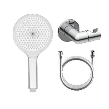 Лейка для душа с держателем и шлангом Raglo R476.43, хром