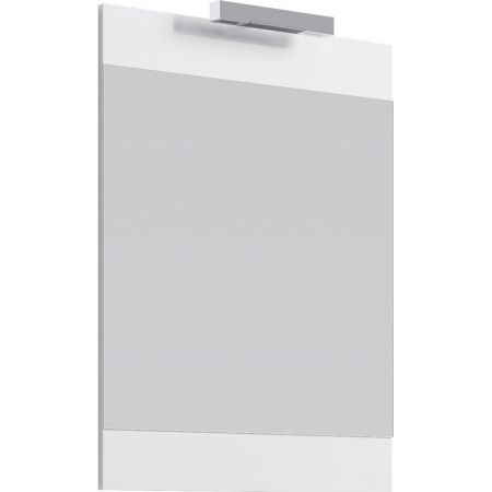 Зеркало Aqwella Бриг 60 Br.02.06/W с подсветкой Белое, артикул Br.02.06/W