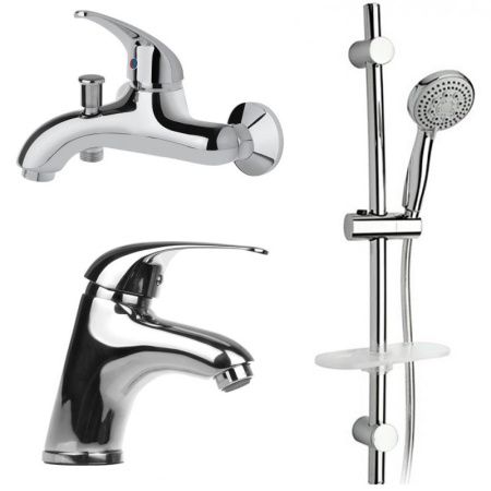 Комплект смесителей Paini Smile 39CRKIT3 Хром