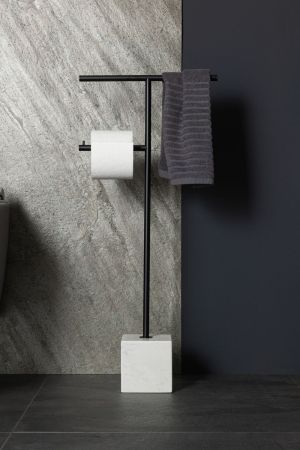 Держатель туалетной бумаги Allen Brau Priority 6.31FT1-31 черный матовый, артикул 6.31FT1-31