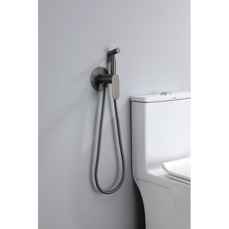 Гигиенический душ со смесителем  Raglo R10.52.09, графит