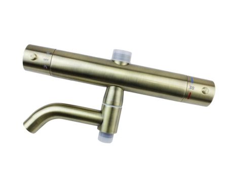 Душевая система с термостатом Bronze de Luxe SCANDI 11060BR, бронза, артикул 11060BR