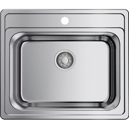 Мойка, OMOIKIRI, Ashi, ширина, мм-555, глубина, мм-500, высота, мм-200, тип установки-встраиваемый, отверстия для смесителя-1, с переливом, сифон, донный клапан, уплотнительная подкладка в комплекте, автоматический донный клапан приобретается отдельно, ма, артикул 4993449